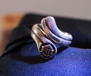  серебряный 925 стиль кольцо кольцо 