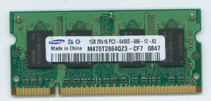 SDX800-1G interchangeable Note for memory 1GB PC2-6400 200Pin prompt decision affinity guarantee 