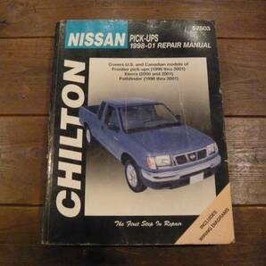 CHILTON Nissan pick-ups 1998-01 repair manual