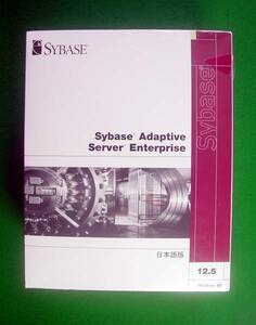 【1105】 Sybase Adaptive Server Enterprise 12.5 サイベース ASE 新品 アダプティブ サーバー エンタープライズ データベース管理 RDBMS