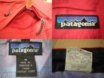 パタゴニア ストレッチ トリオレット ジャケット M レッド系 PATAGONIA フーディー パーカー フード ナイロン シェル ストーム ブルゾン_画像3