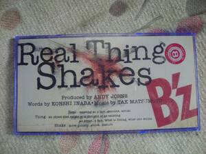 8cm シングル CD/ Real Thing Shakes B 'Z