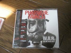 新品CD国内盤　PHAROAHE MONCH W.A.R. WE ARE RENEGADES nujabes kiyo jaydee nomak　muro DECKSTREAM LYNKLE budamunk MITSU THE BEATS 