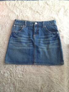 SaLLYS Denim tight miniskirt pcs shape 