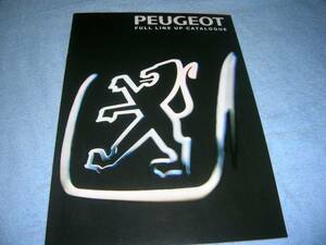 *1997 year # Peugeot line-up catalog ^PEUGEOT 106 605 306 406 XSi style 306 style ^ line up pamphlet pamphlet 