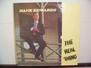 Hank Edwards LP The Real Thing .. 1989 Sweden Press ロカビリー