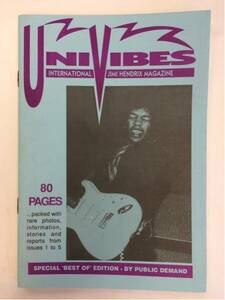 BOOK/JIMI HENDRIX/ UNIVIBES, SPECIAL BEST OF EDITION(i405)