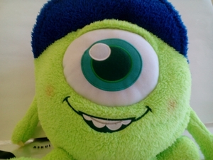 P485! Monstar z ink Mike soft toy 