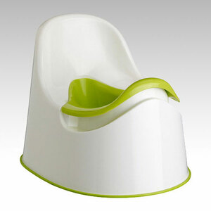 * IKEA Ikea * LOCKIGrokig potty, child toilet green / white < length : 36 cm height : 28 cm / 28 cm> u * postage 710 jpy ~ 2h