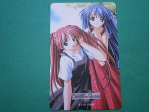  telephone card ** world tour conductor girl two person 