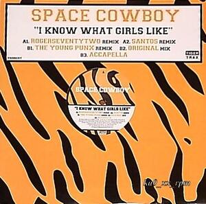 ★☆Space Cowboy「I Know What Girls Like」☆★5点で送料無料!!!