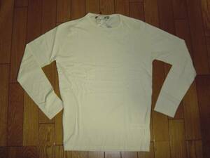 John Smedley オーガニック綿長袖Tシャツ S ジョンスメドレー