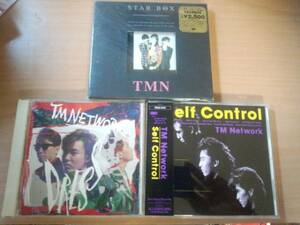 TM NETWORK CD3枚セット★STAR BOX DRESS SELF CONTROL TMN