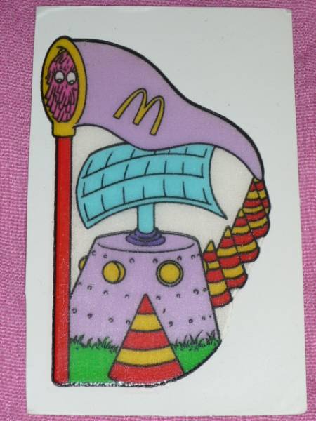 海外紙物　お得　ヴィンテージ マクドナルド ステッカー　4種200枚 海外紙物 お得 ヴィンテージ マクドナルド ステッカー 4種200枚