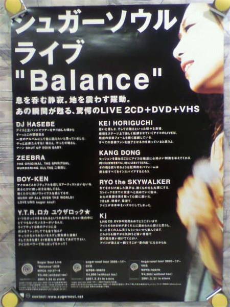 レア B2大 ポスター　SWEET BALANCE 　SA.RI.NA レア B2大 ポスターSWEET BALANCE SA.RI.NA