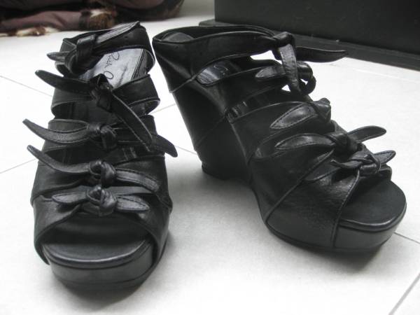 【RICK OWENS】レザースライドサンダル 楽天市場】リックオウエンス Rick Owens サイズ:41 25SS
