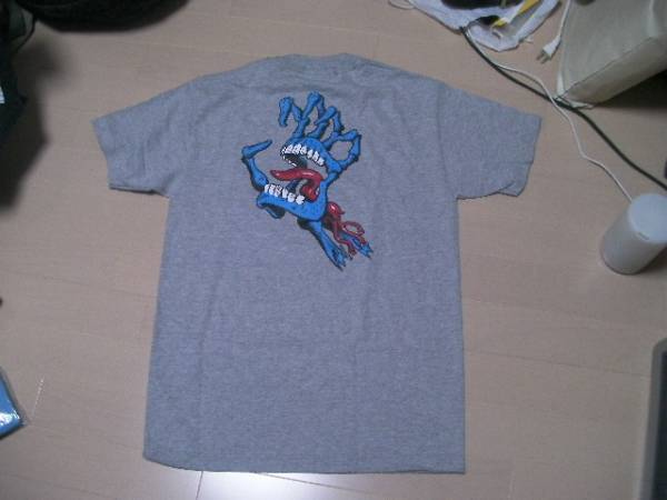★即決送料込★ S santa cruz サンタクルズ クルーズ ハンド bone hand 灰