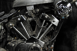  Virago 250 made of stainless steel dummy push rod cover KIT made in Japan. 