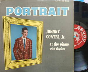 ３枚で送料無料【米Savoy mono】Johnny Coates Jr/Portrait