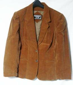 USA70's Vintage / bell bed / retro / jacket 19 tea XL