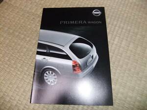 * Nissan [ Primera Wagon ] catalog /01 year / beautiful goods 