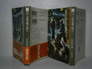 ★富田常雄『天保美剣士録 揃』徳間文庫-1992年・初版-帯（下）