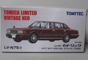 トミカ 1/64 LV N75a セドリック 4ドアセダン 200SGL エクストラ 茶 トミカリミテッド ヴィンテージ NEO 新品 未開封