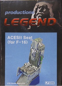 1/32 レジェンド ACESII F-16用　レジン製シート LF3209