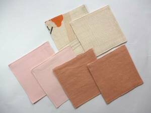  kimono remake # Coaster #6 pieces set,2 sheets ×3 kind ⑳