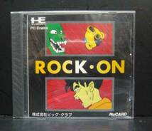 PCエンジン/ロックオン/POCK・ON/Huカードソフト1989年産★新品_画像1