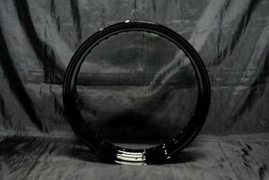 250TR for front 16 -inch wheel KIT iron rim black black 16in rim . spoke. KIT. 