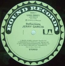 ３枚で送料無料【英Round/UA】Jerry Garcia/Reflections (Grateful Dead)_画像2