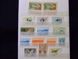 世界の切手　トルコ切手セット　【Pza】36－11