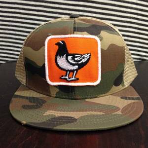 PIDGIN ORANGE ピジンオレンジ 【CAMO PIDGIN HAT】 カモ 新品正規 メッシュキャップ