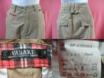 ＵＳＥＤ VARAKI メンズチノパン サイズＷ７９ ベージュ_画像3