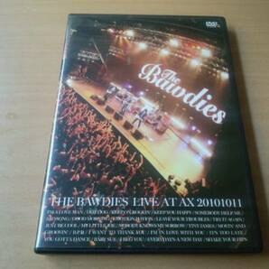 ザ・ボゥディーズDVD「THE BAWDIES LIVE AT AX 20101011」ライブ