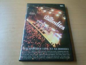 ザ・ボゥディーズDVD「THE BAWDIES LIVE AT AX 20101011」ライブ