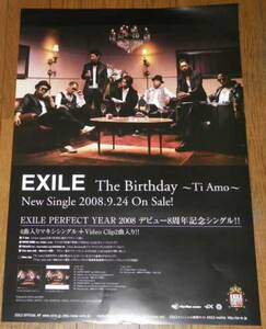 EXILE / The Birthday ～Ti Amo～ ポスター