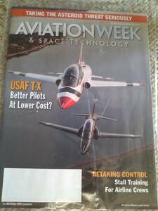 AVIATION WEEK USAF T-X エビエーション 航空 宇宙 軍事 アビエ