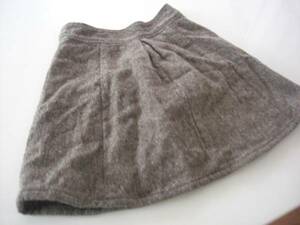  beautiful goods Journal Standard tweed skirt tea S