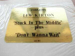 LEW KIRTON/DON'T WANNA WAIT/stuck in the middle/モダンソウル