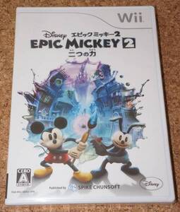 ◆新品◆Wii ディズニー エピックミッキー2 二つの力