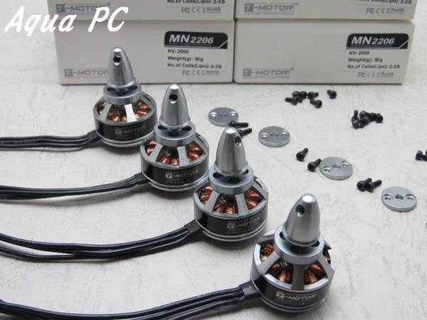 AquaPC★送料無料 T-MOTOR ORIGINALS MN2206 2000KV (4pcs/set)★