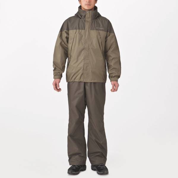 Columbia - 美品 Columbia コロンビア レインウェア セットアップ titanium Columbia (コロンビア) 3WAY 中綿ライナー フルジップ