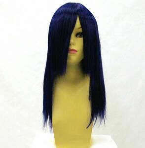 * sale * free shipping * immediate payment * prompt decision * full wig Short strut blue / blue D3