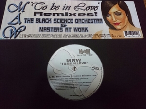 MAW/To Be In Love Remixes Black Science Orchestra