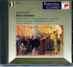 ◆Beethoven:Missa solemnis/Ormandy,Arroyo,Forrester