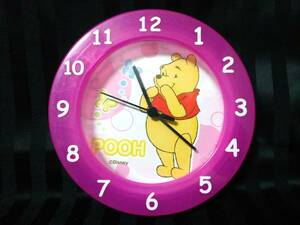 ディズニー くまのプーさん 掛時計 置時計 2way 約175x175mm