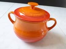 新品Le Creuset ル・クルーゼ　オレンジスープボウル_画像3