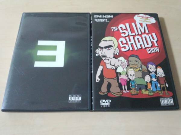 エミネムEminem DVD2枚セット★「E」「THE SLIM SHADY SHOW」